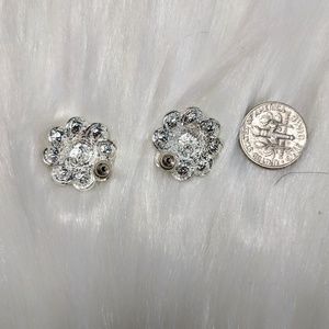 Jewelry - Crystal Flower Earrings Jewelry - Crystal Flower Earrings